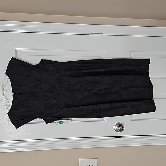 New! Black Denim Dress - Picture 2 of 4